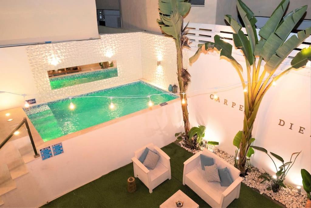 קווארטיירה Luxuryvilla With Private Heated Pool And Spa 7P מראה חיצוני תמונה
